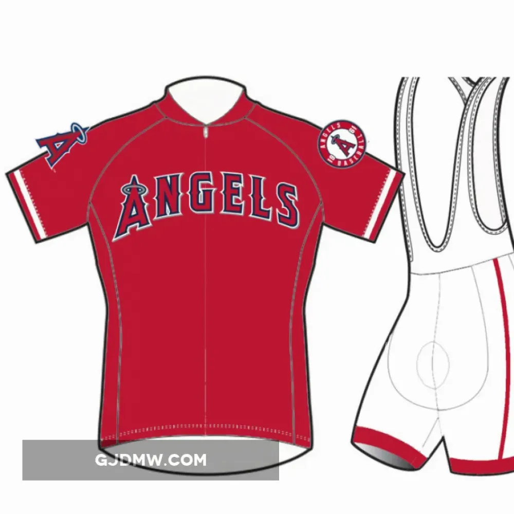 MLB Los Angeles Angels Cycling Jerseys and (bib) shorts