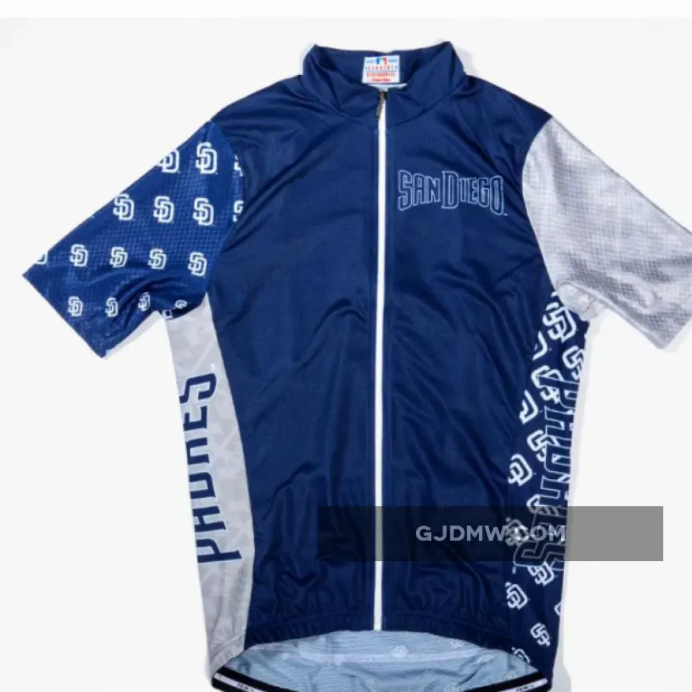 MLB San Diego Padres Short Sleeve Cycle Jerseys Cycling Apparels