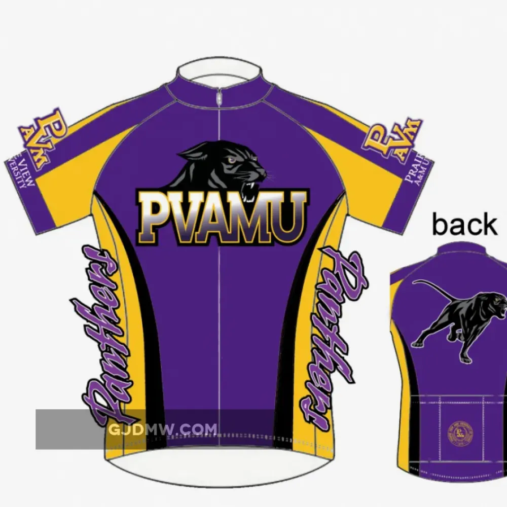 NCAA  PVAMU Prairie View A&M University Cycling Jerseys shorts bibs