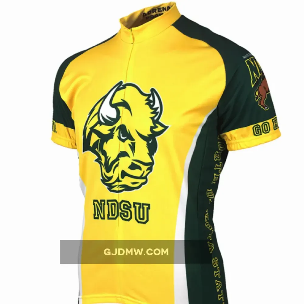 NCAA North Dakota State University NDSU Bison Cycling Jerseys