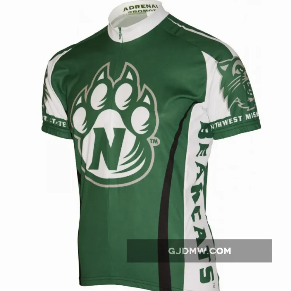 NCAA Northwest Missouri State University Bearcats Cycling Jerseys