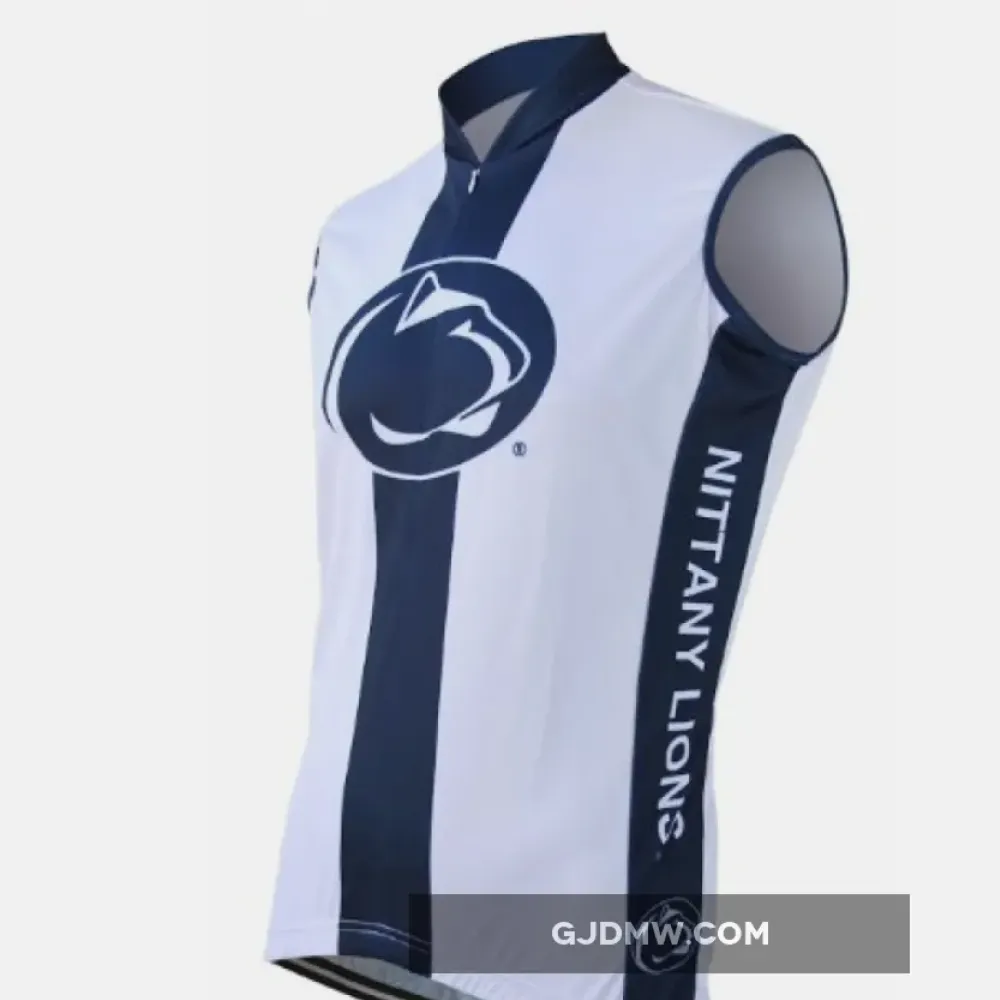 NCAA PSU The Pennsylvania State University Penn State Nittany Lions Sleeveless Cycling Jerseys