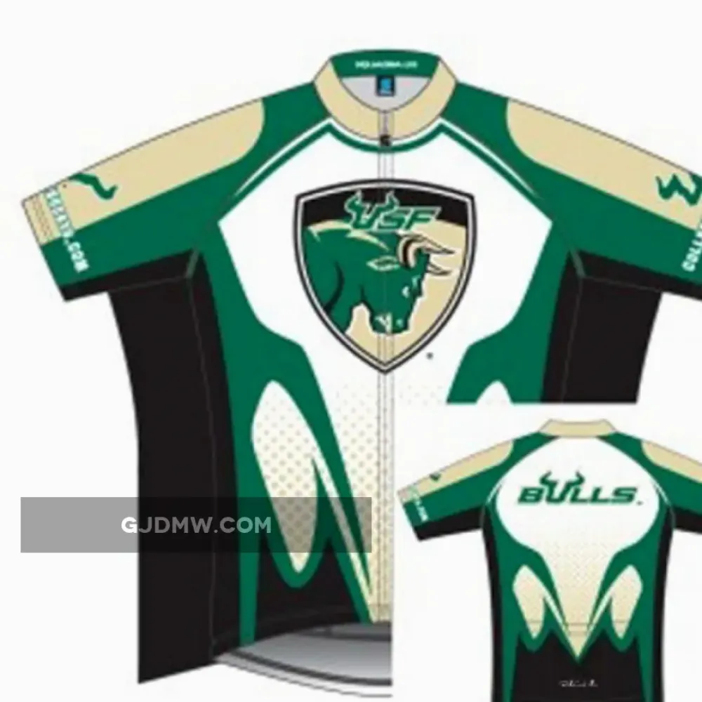 NCAA USF University of South Florida Bulls Cycling Jerseys
