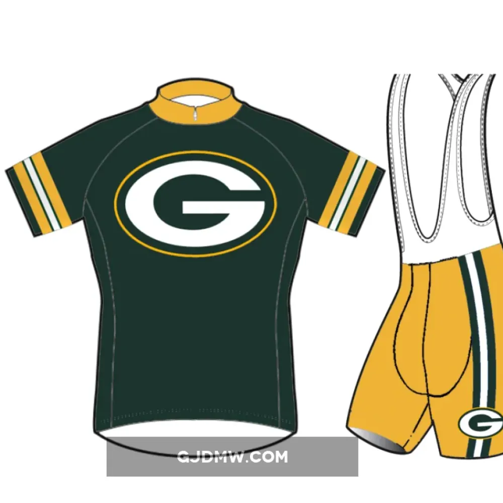 NFL Green Bay Packers Cycling Jersey shorts (bibs)