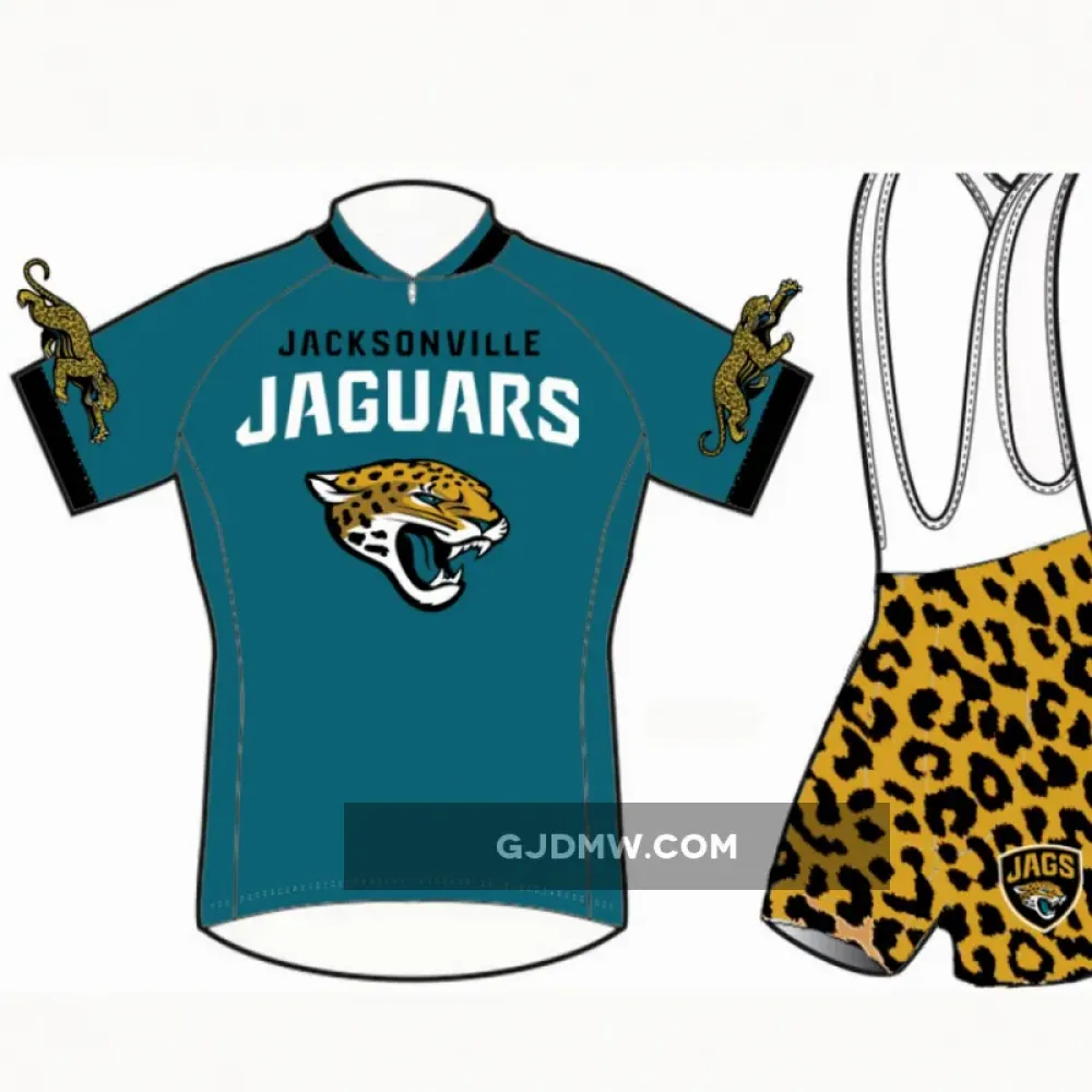 NFL Jacksonville Jaguars Cycling Jerseys shorts (bibs)