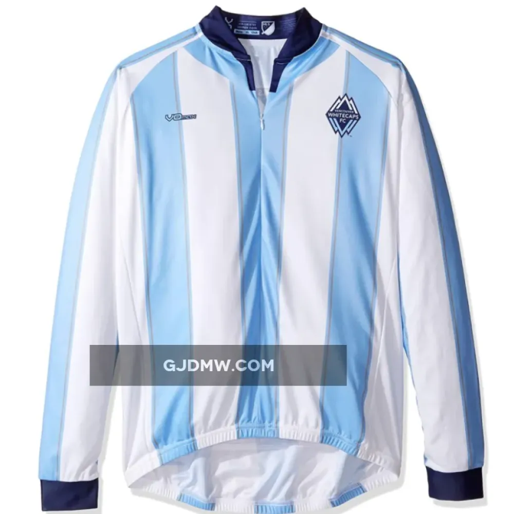 MLS Vancouver Whitecaps FC Long Sleeve Cycling Jerseys