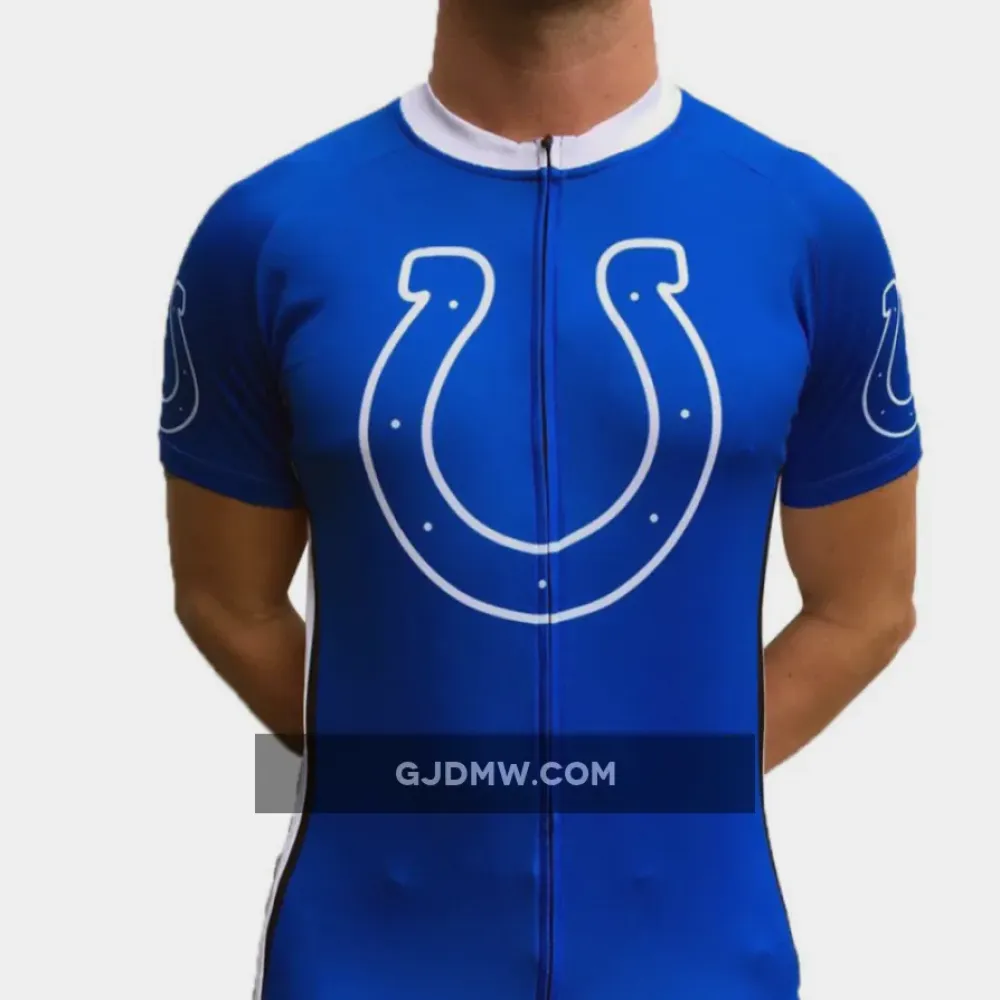 NFL Indianapolis Colts Short Sleeve Cycling Jersey