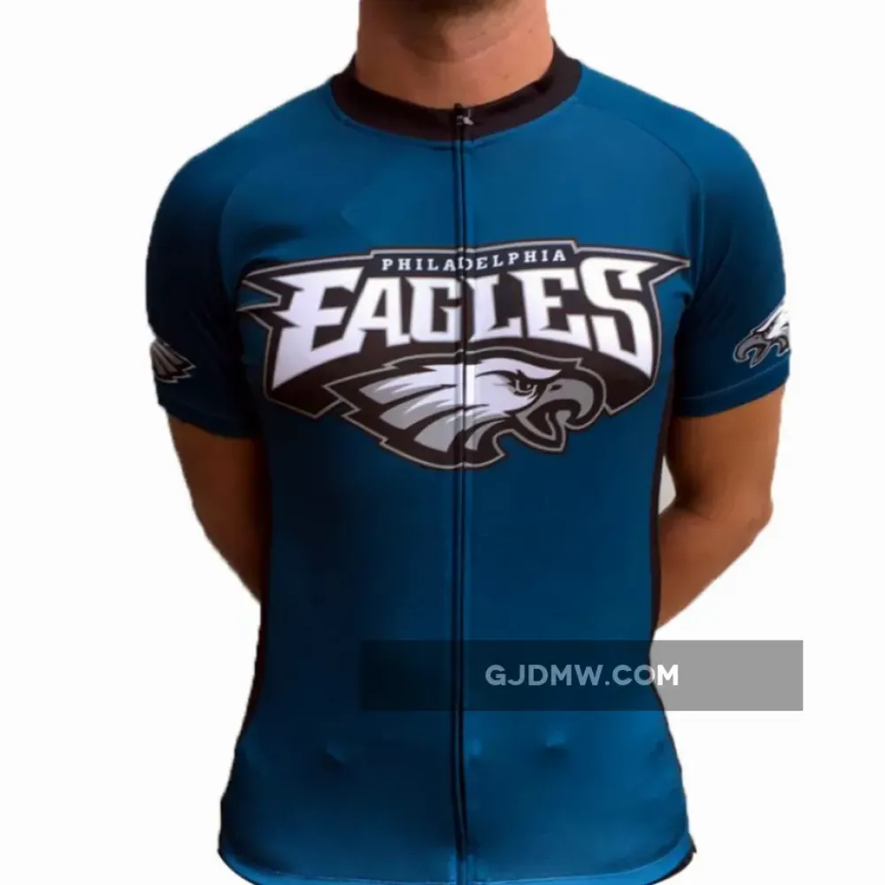 NFL Philadelphia Eagles Short Sleeve Cycling Jersey