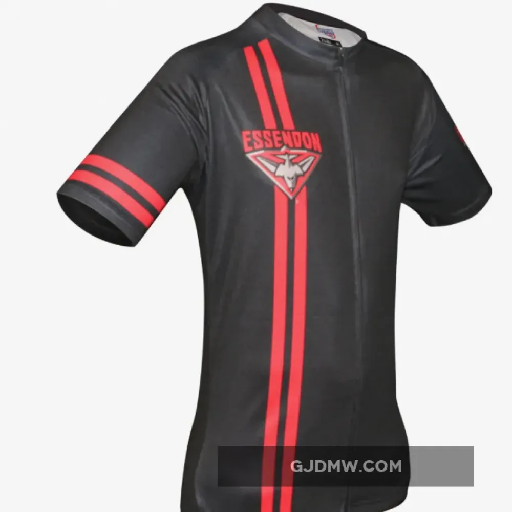 AFL Essendon Bombers Mountain and road bike Short Sleeve Cycling Jerseys