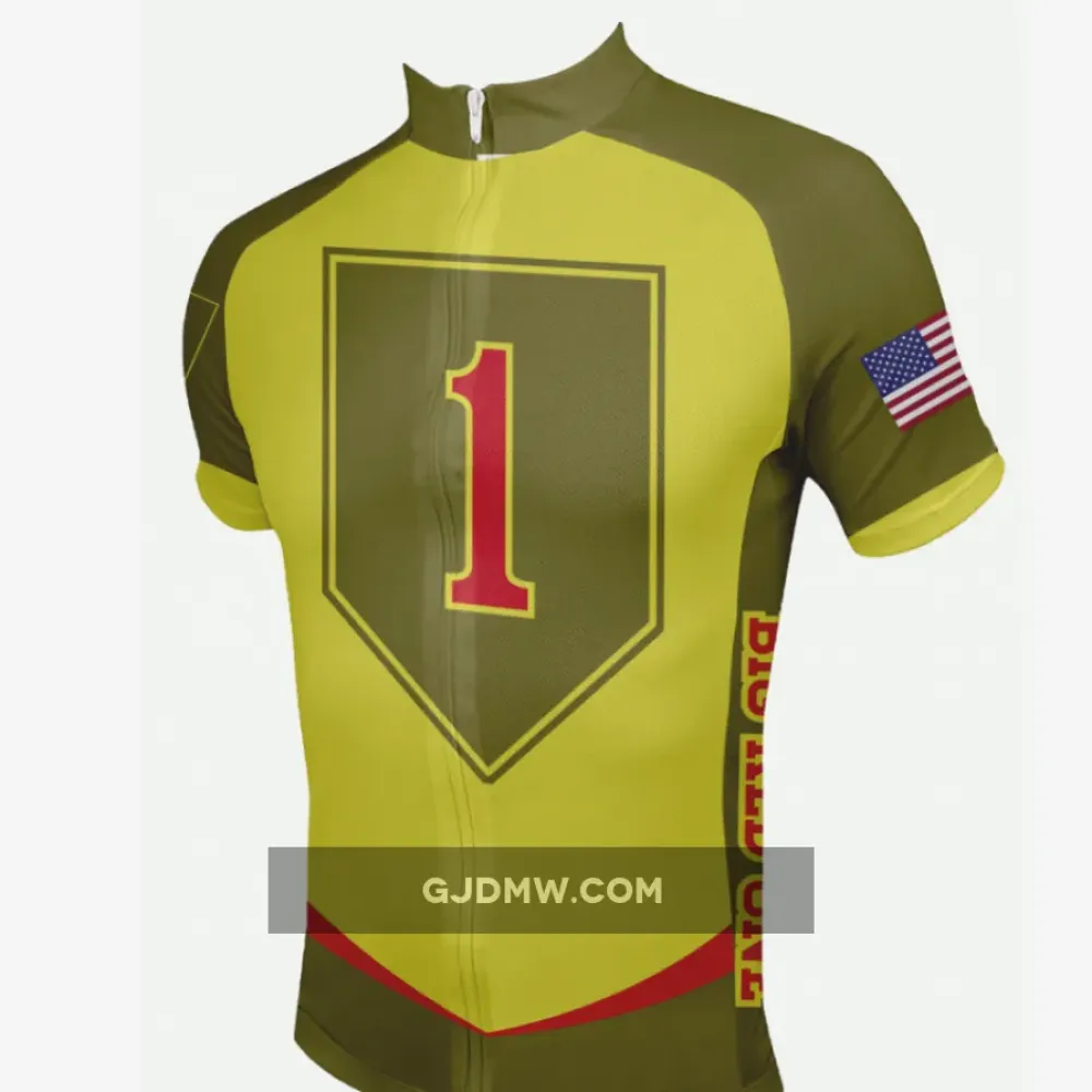US Army Unit 1st Infantry Division Cycling Jerseys