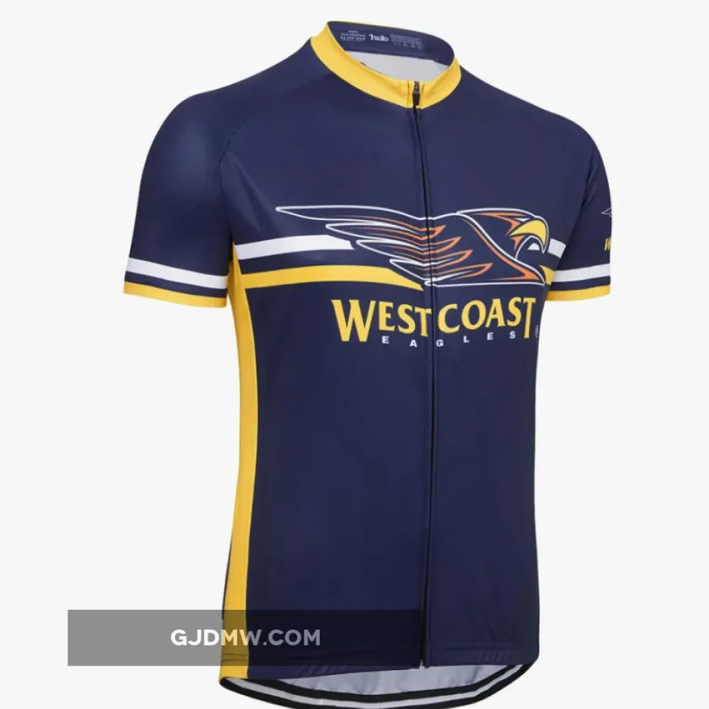 AFL West Coast Eagles Cycle Apparel Short Sleeve Cycling Jerseys