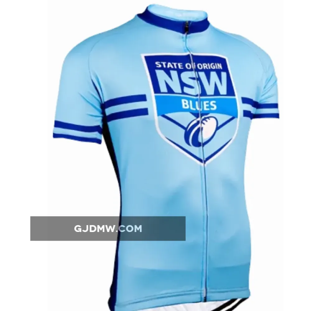 NSW New South Wales Blues State Cycling Jerseys