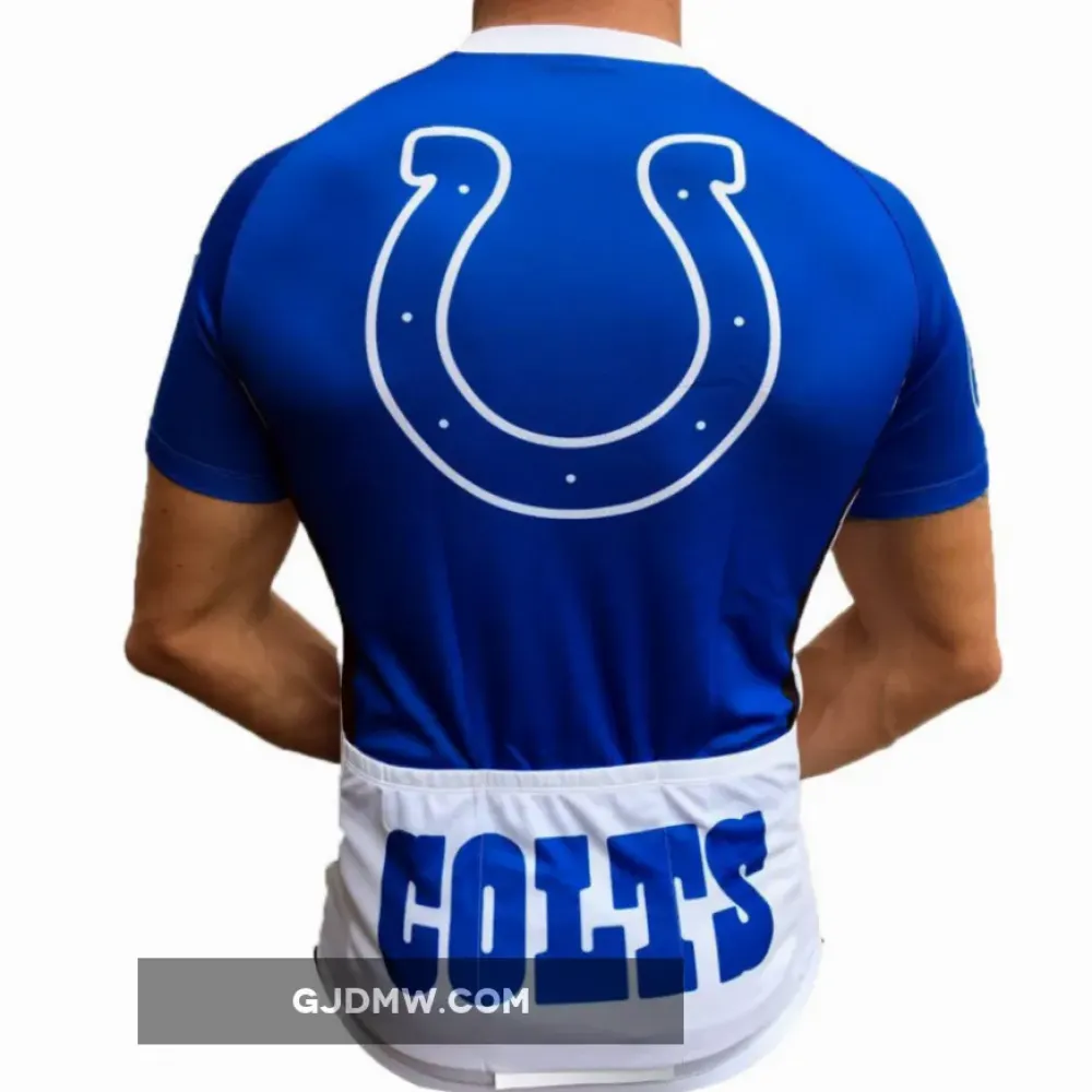 NFL Indianapolis Colts Short Sleeve Cycling Jersey