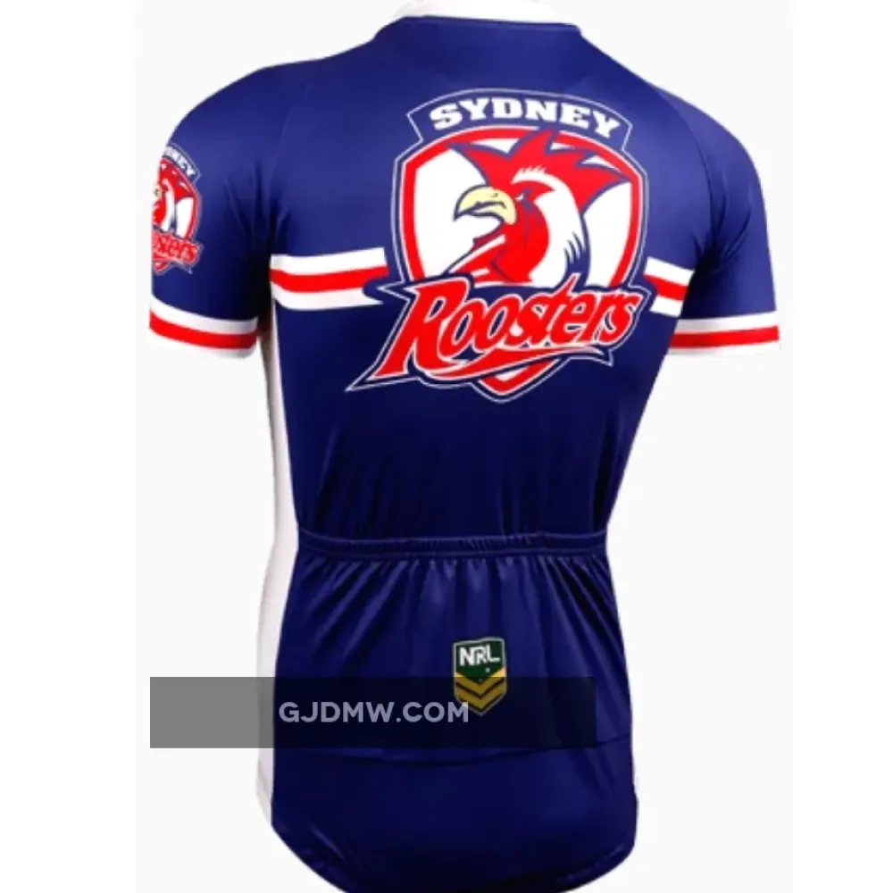 NRL Sydney Roosters Short Sleeve Cycling Jerseys